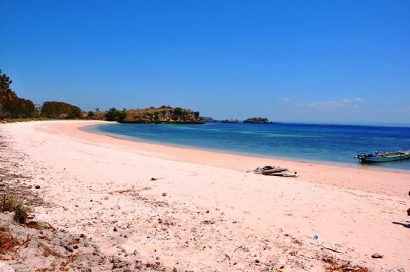 pink beach